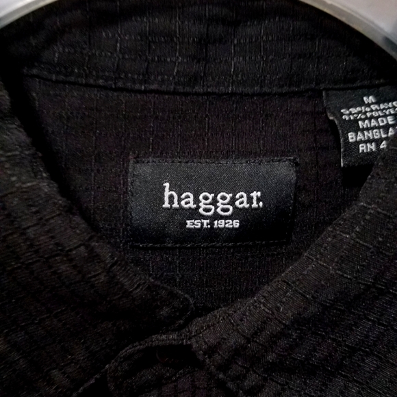 Haggar, Size - M, Color - Black - Picture 3 of 10